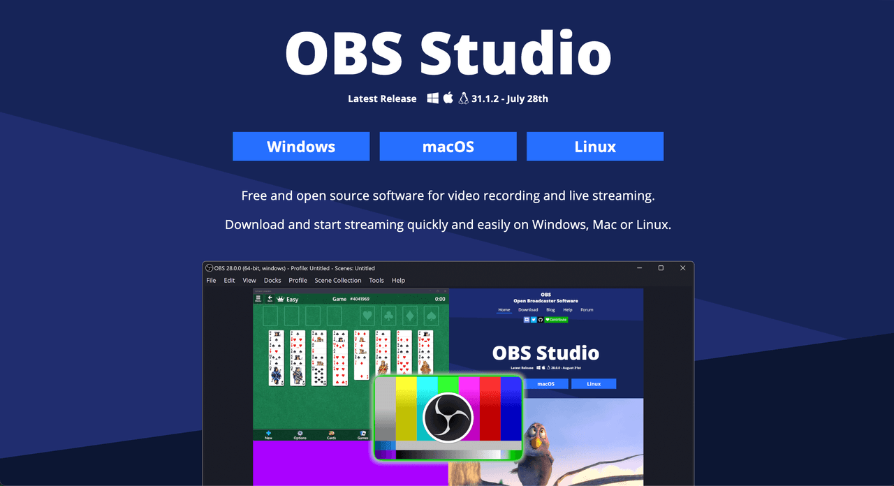OBS Studio preview