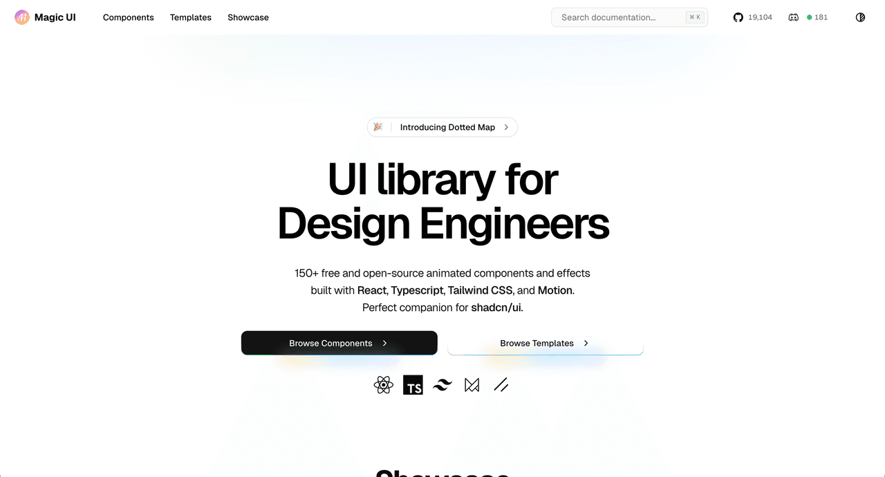 Magic UI preview